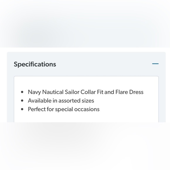 Jessica Ann Toddler Girl Nautical Dress 2T - Picture 6 of 6